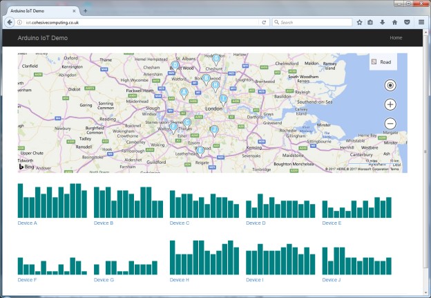 Arduino IoT Remote Data Visualization