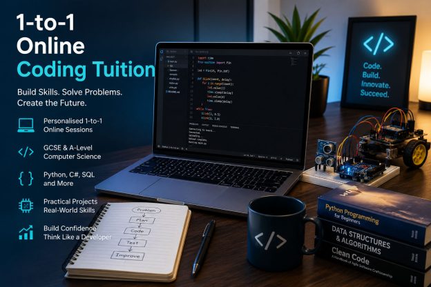 1-to-1 Online Coding Tuition.